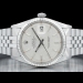 Rolex Datejust 36 Argento Linen Jubilee Heavenly Horses Dial 1601 